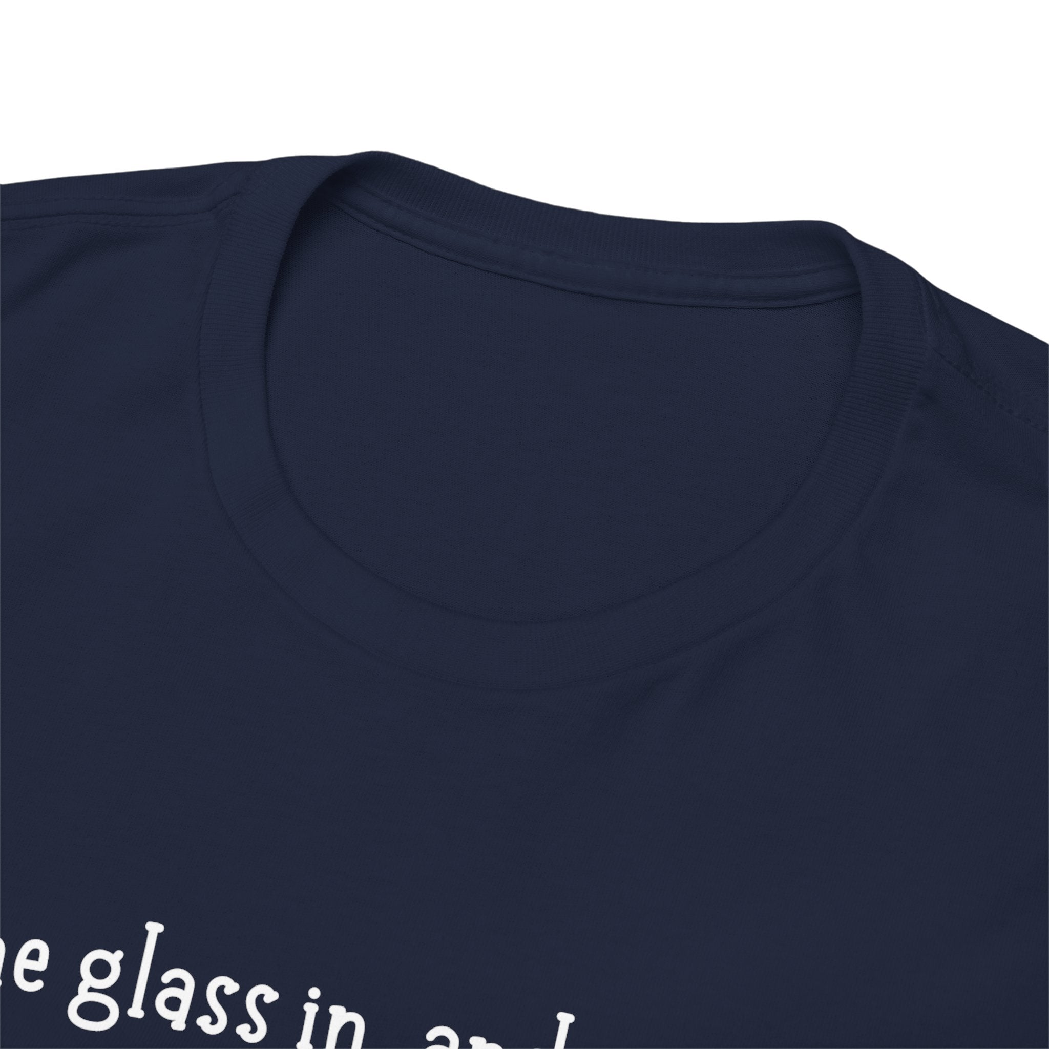 One Glass In Tee — Funny Wine Shirt (‘One glass in, and I might start flirting back’)