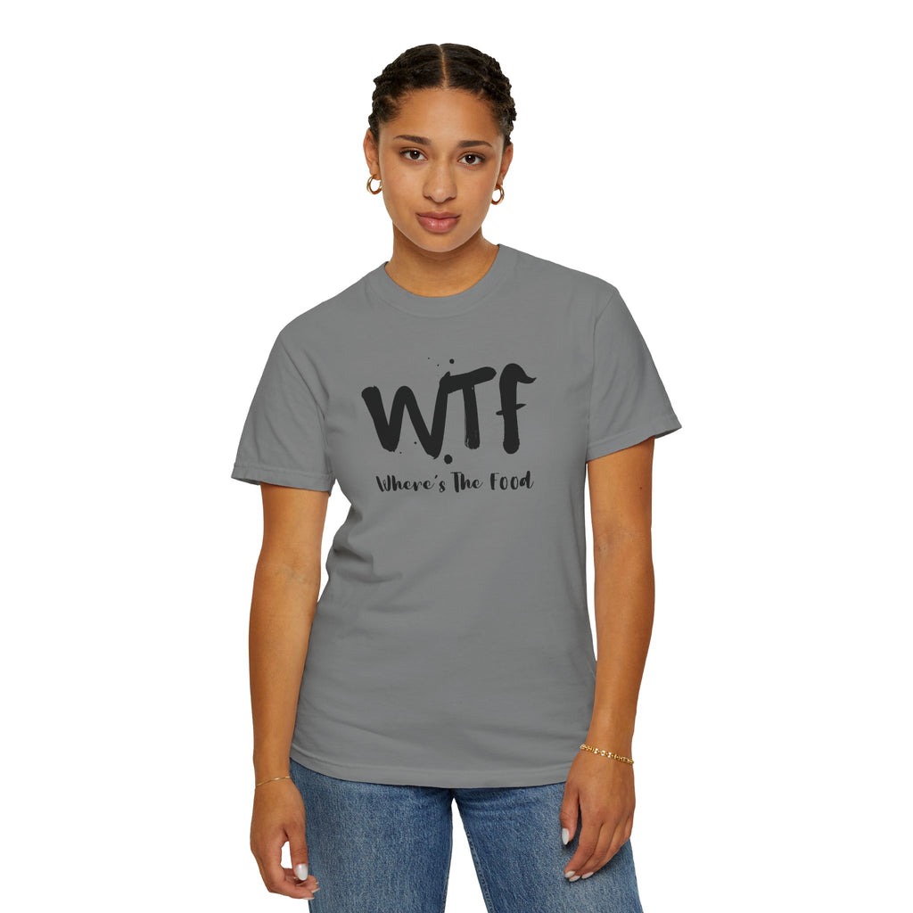 WTF "Where's The Food" Graphic T-Shirt