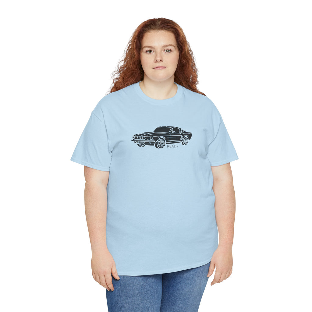 Classic Muscle Car Tee — Vintage Mustang Graphic Shirt