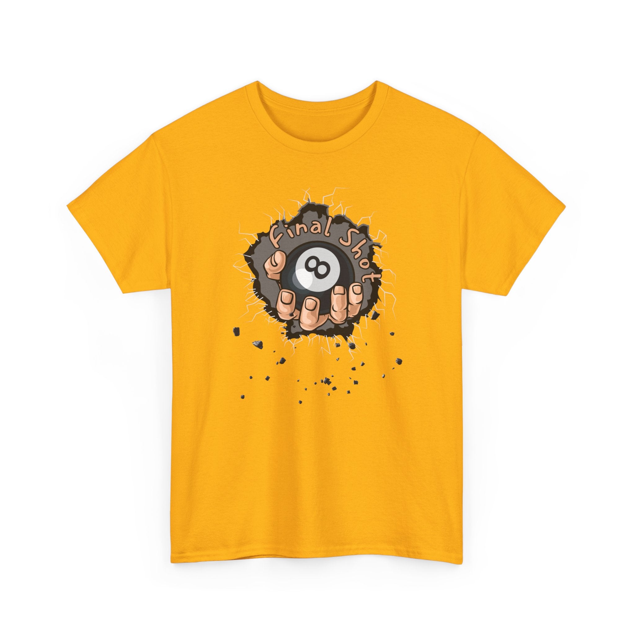 Eight Ball Pocket Tee — "Final Say" Billiards Graphic Shirt