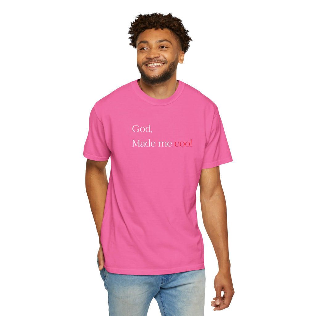 God Made Me Cool T-Shirt — Christian Inspirational Tee