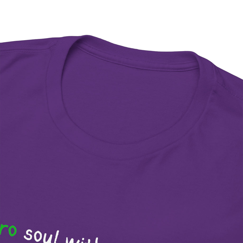 Retro Soul Tee - "Retro soul with wifi issues." Vintage Text Graphic T-Shirt