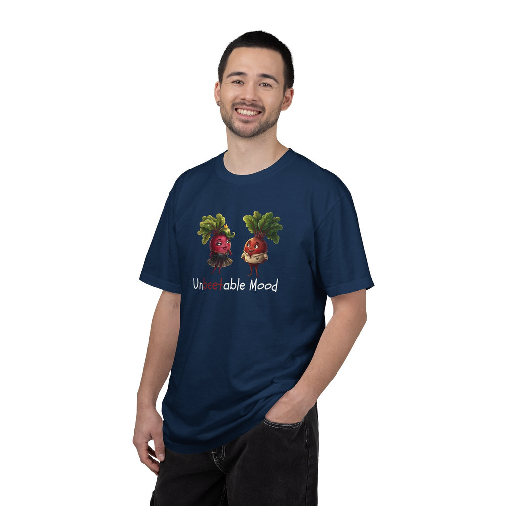 Unbeetable Mood T-Shirt — Cute Beet Characters Veggie Pun Tee