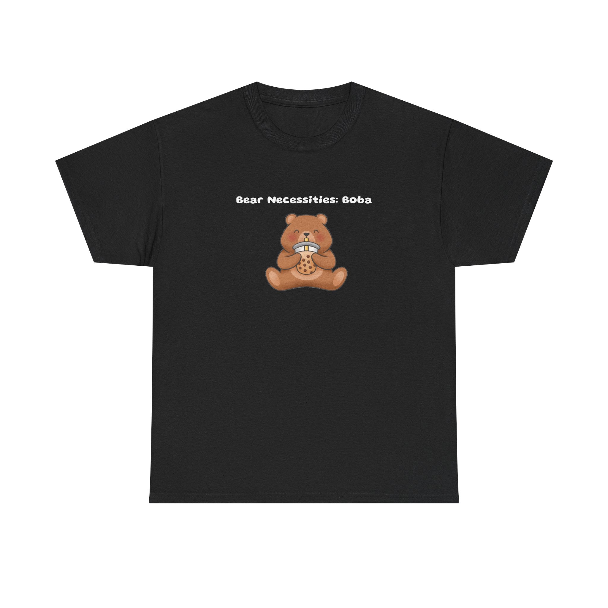 Bear Necessities: Boba Tee — Cute Bubble Tea Bear Graphic T-Shirt