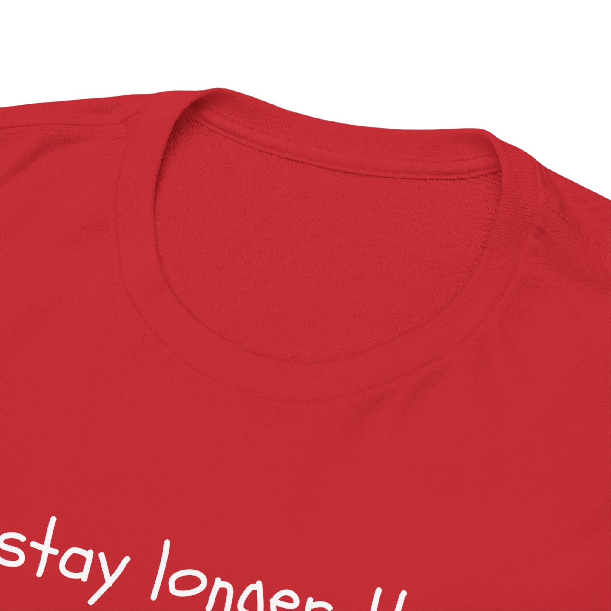 If I Stay Longer Than 15 Minutes It's a Vibe Tee — Funny Casual Graphic T-Shirt