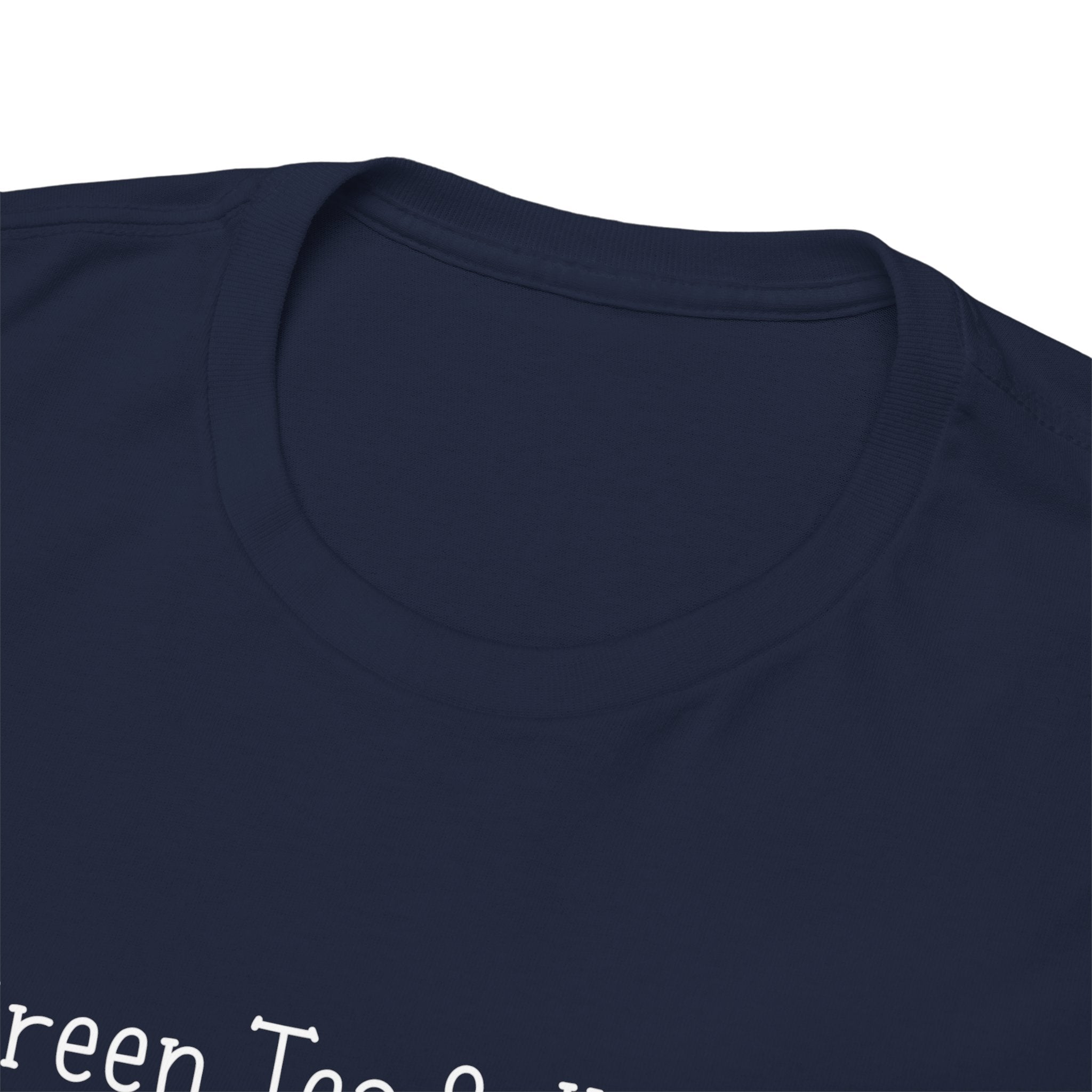 Green Tea & Honey Tee — Minimalist Tea Lover T-Shirt