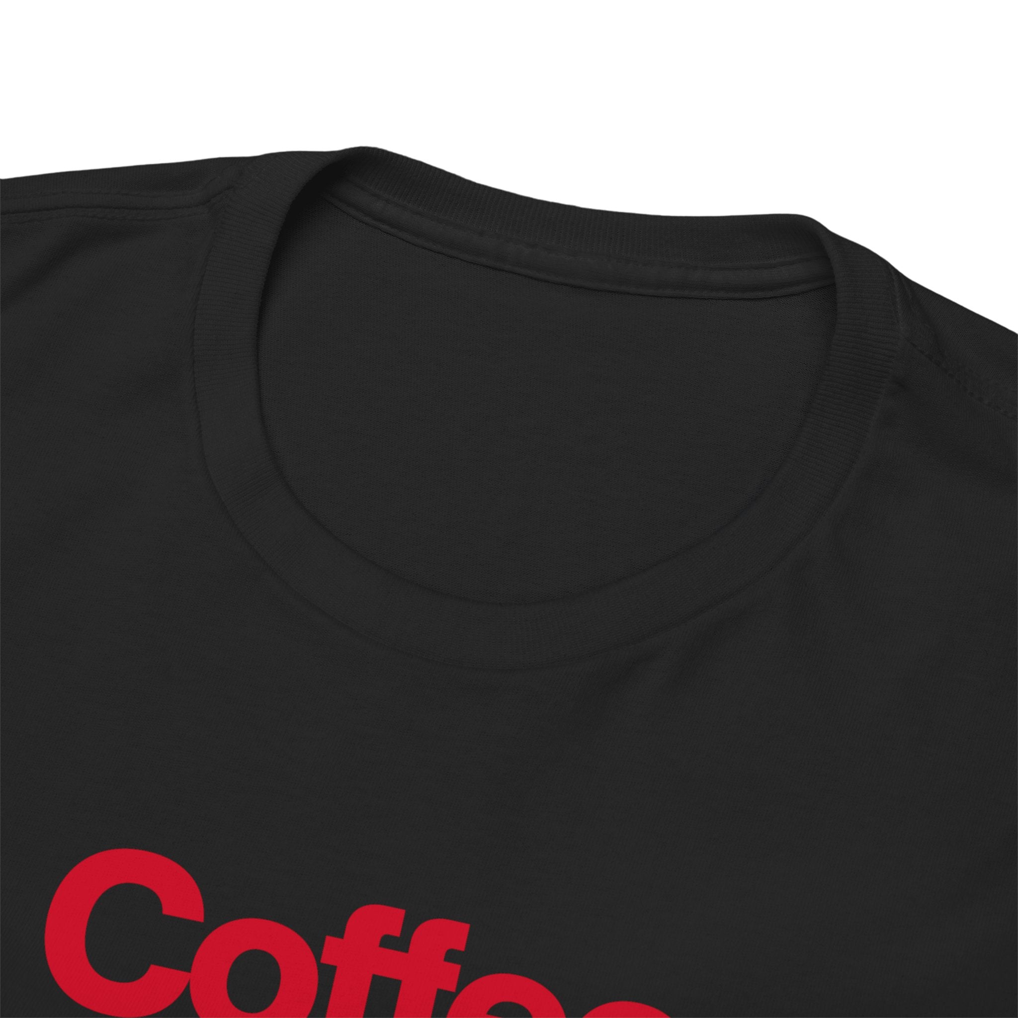 Coffee Lovers T-Shirt — Cute Red Coffee Cup Graphic Tee