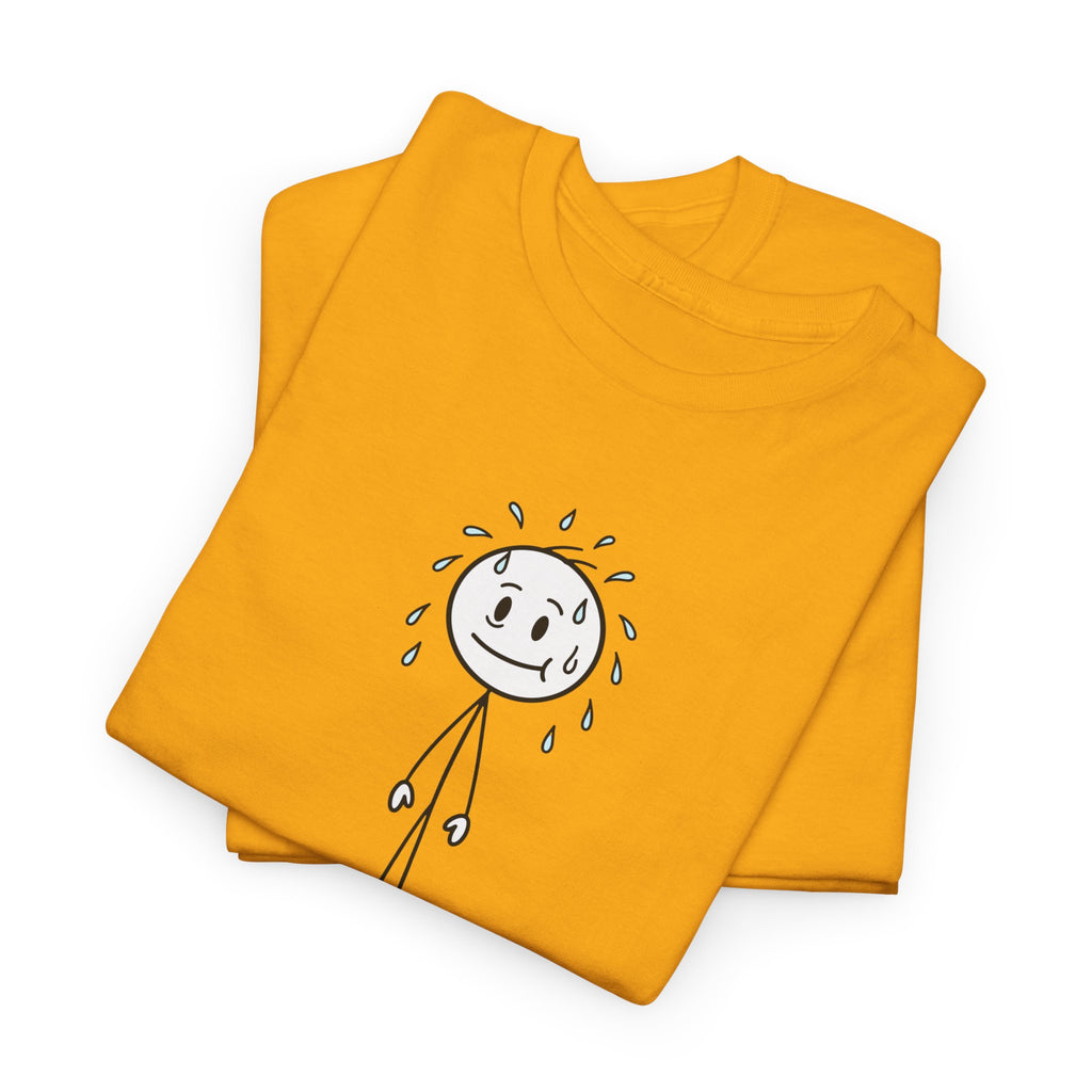 Me Socializing T-Shirt — Funny Introvert Stick Figure Tee