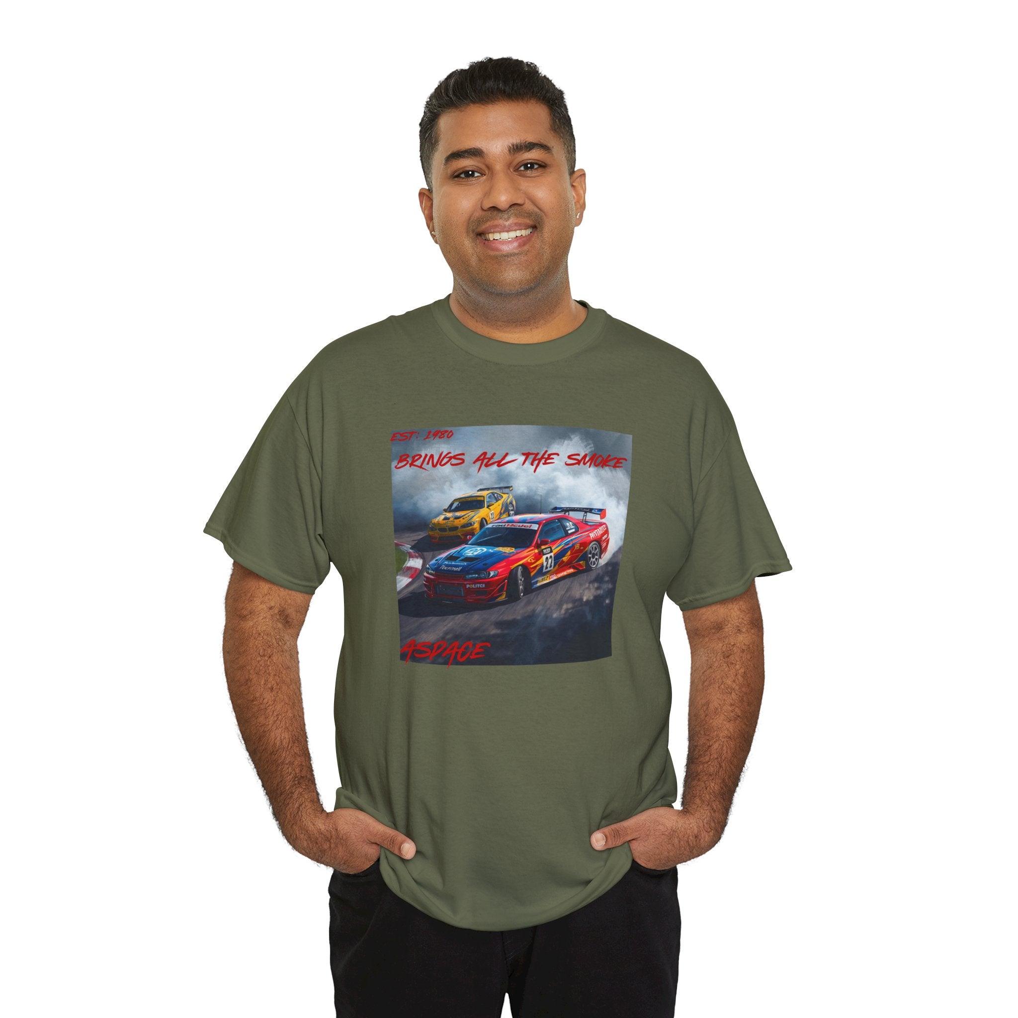 Race Car Drift Tee — 'Chasing All The Glory' Graphic Racing T‑Shirt
