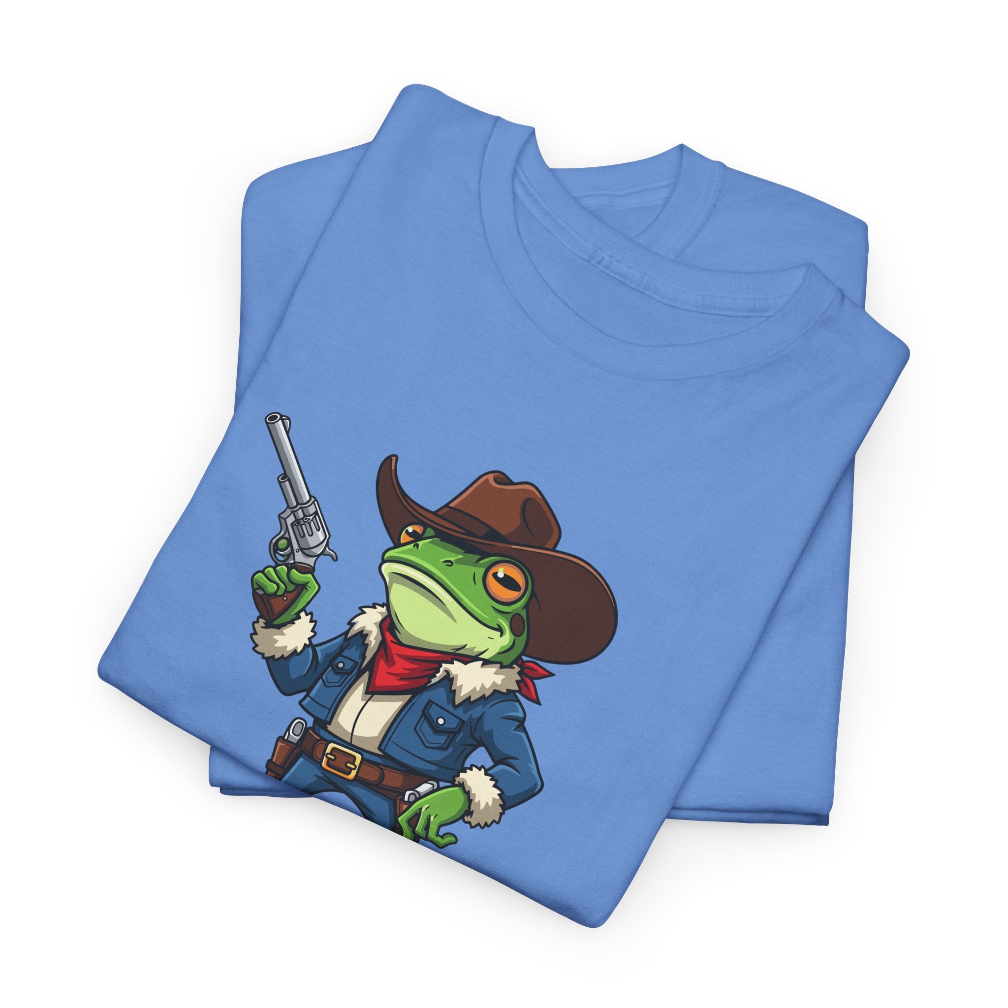 Cowboy Frog T-Shirt - "Croak Around & Find Out" Funny Western Graphic Tee