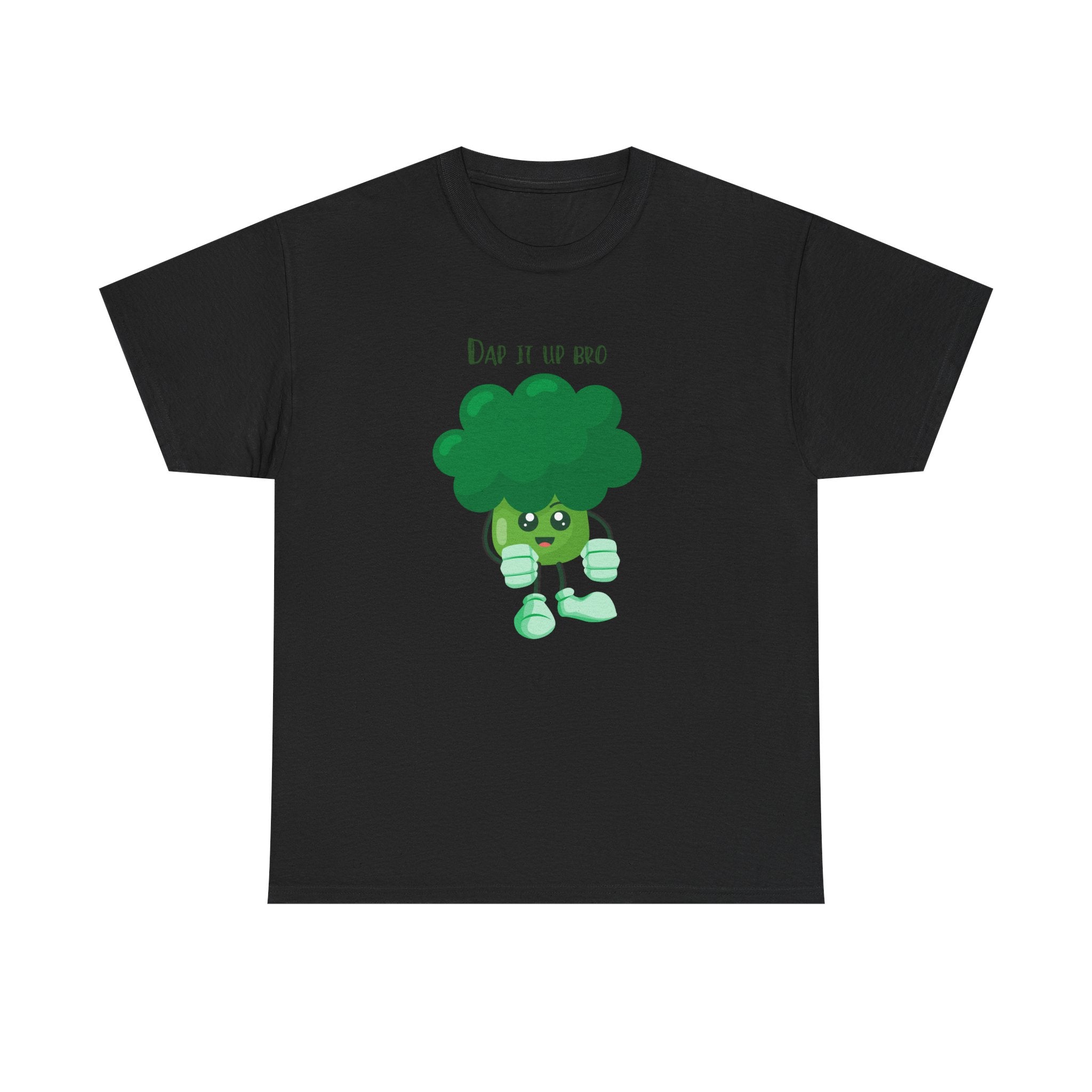 Broccoli Buddy T‑Shirt — Cute 'Eat Yo Veg' Veggie Graphic Tee