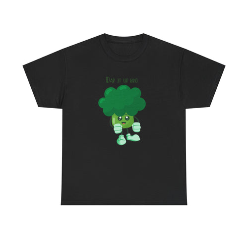 Broccoli Buddy T‑Shirt — Cute 'Eat Yo Veg' Veggie Graphic Tee