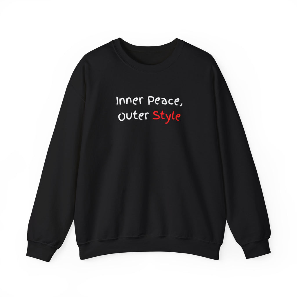 Crewneck Sweatshirt "Style" Minimalist Pink Script – Casual Everyday Fashion