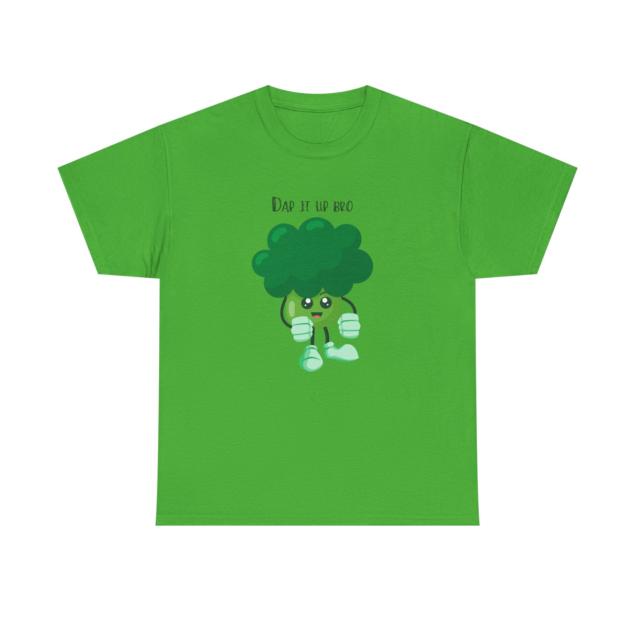 Broccoli Buddy T‑Shirt — Cute 'Eat Yo Veg' Veggie Graphic Tee
