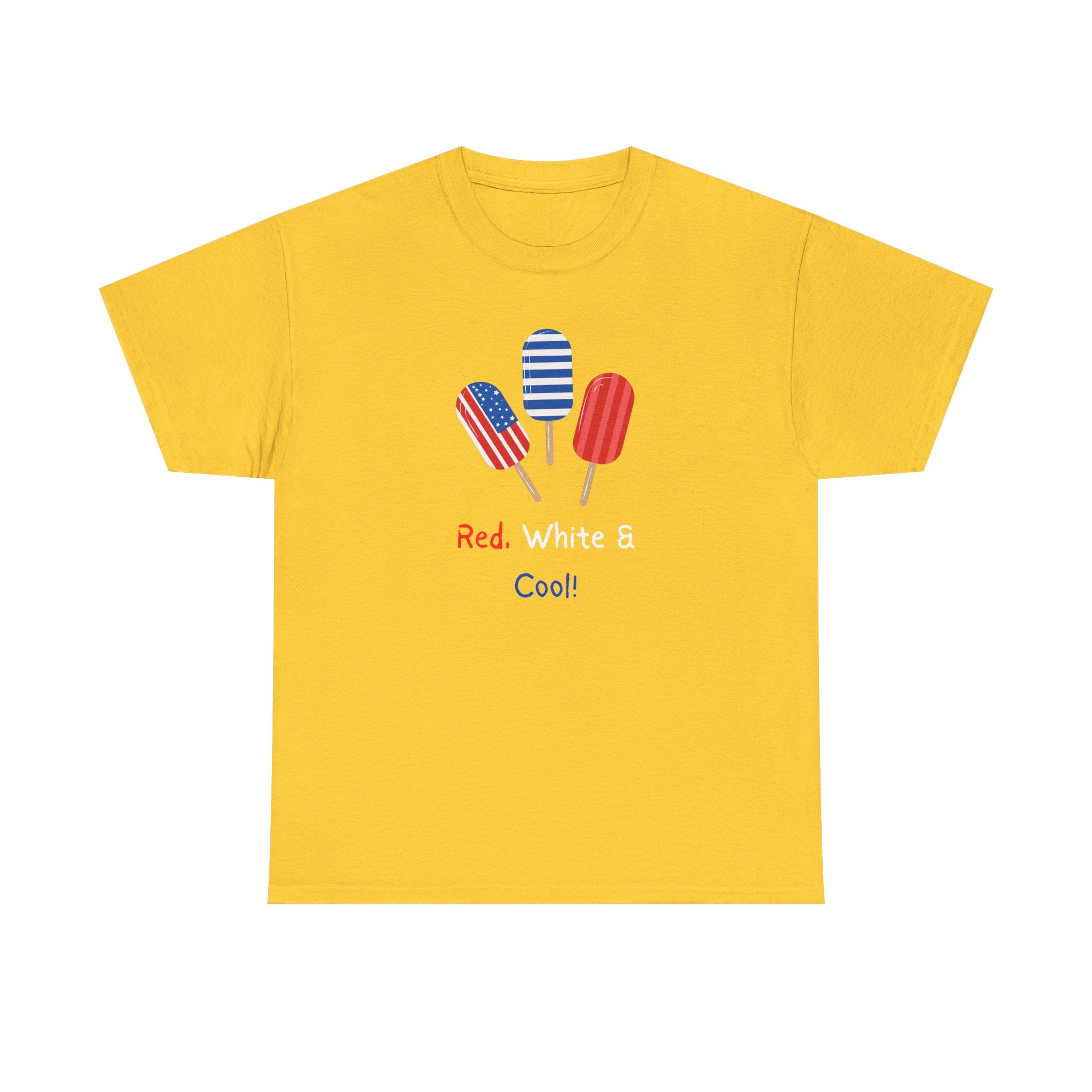 Patriotic Popsicle Tee – "Red, White & Cool" 4th of July T-Shirt