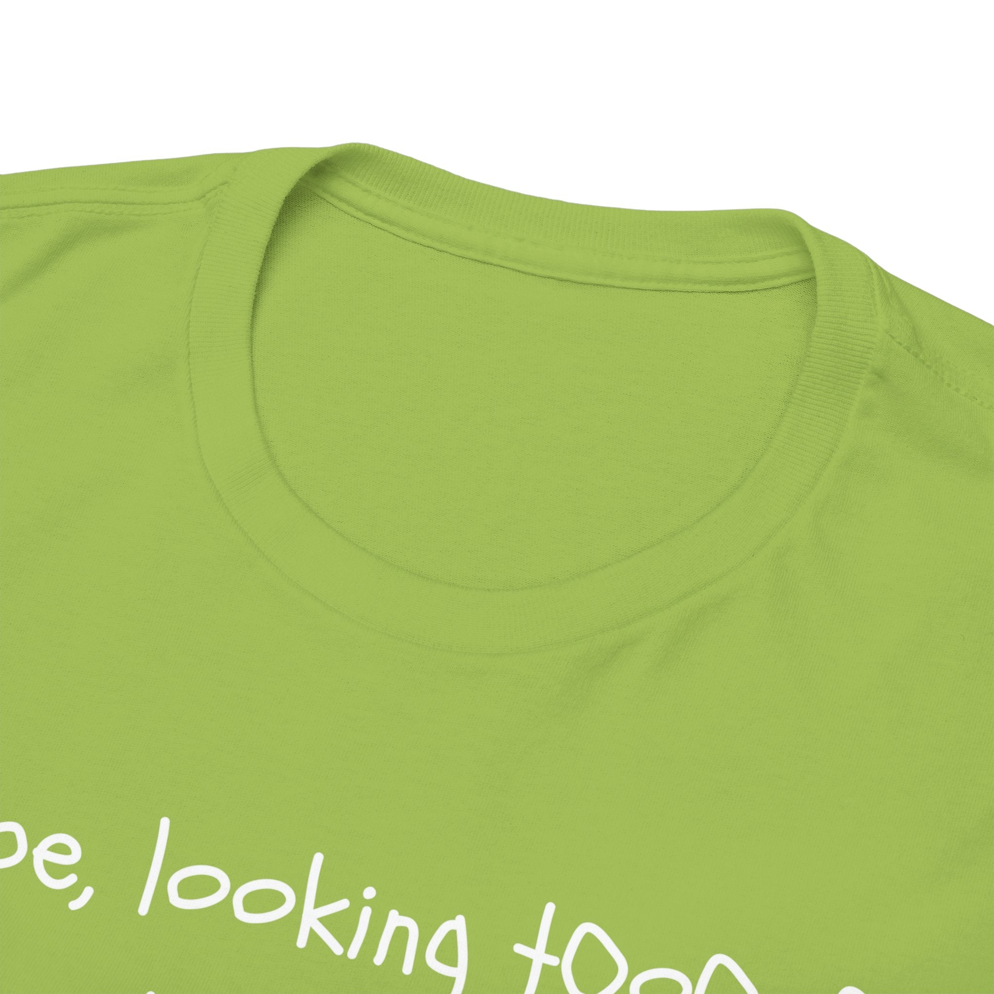 Nope, Looking Toooo Peopley Out Here Mushroom Tee