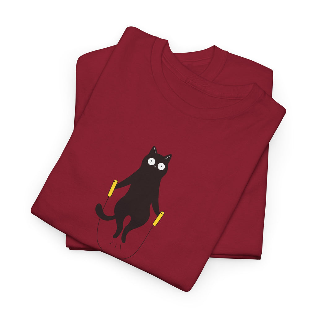 Cat Skipping These Problems Like Tee — Funny Cat Graphic T‑Shirt