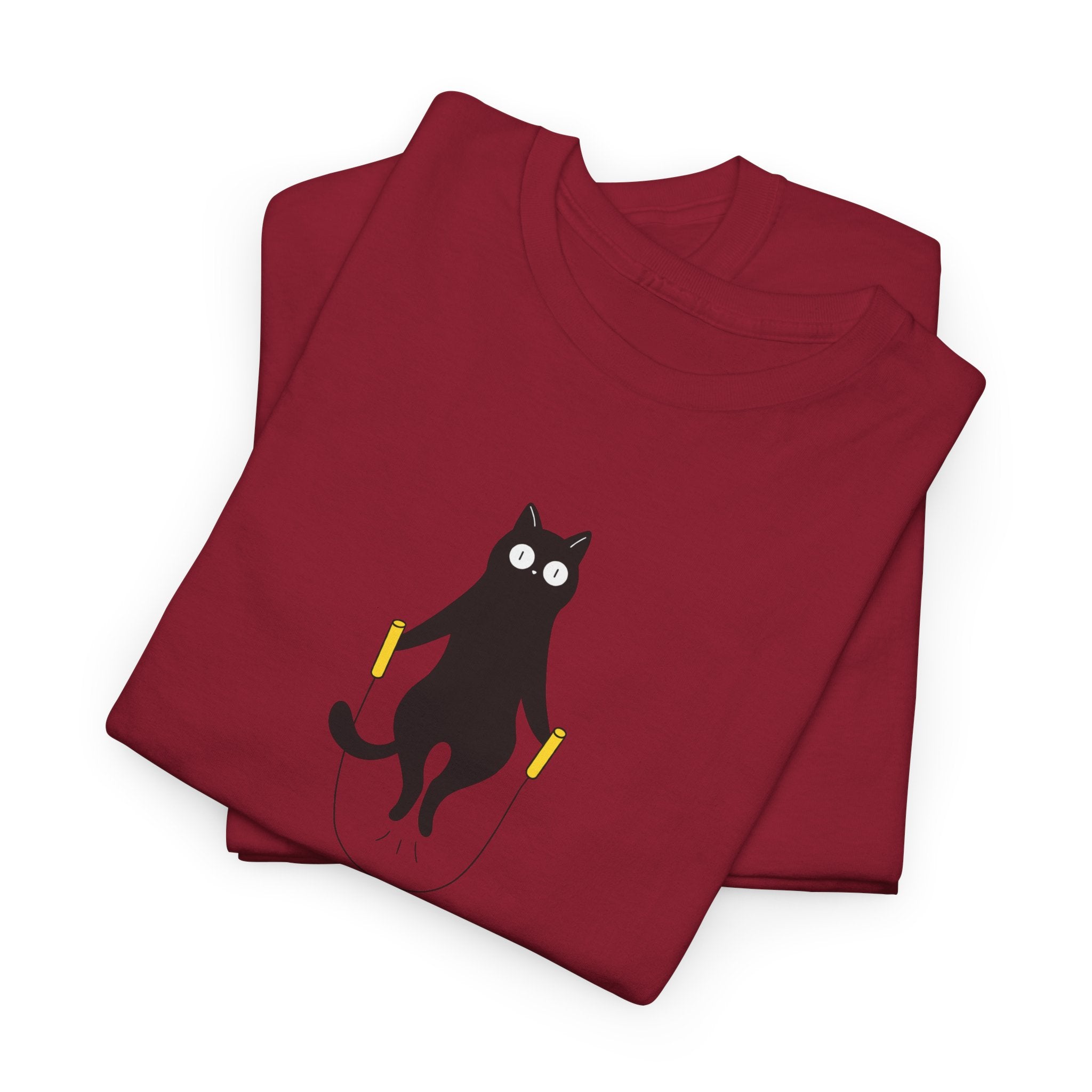 Cat Skipping These Problems Like Tee — Funny Cat Graphic T‑Shirt