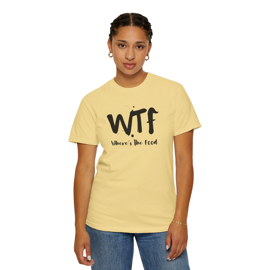 WTF "Where's The Food" Graphic T-Shirt