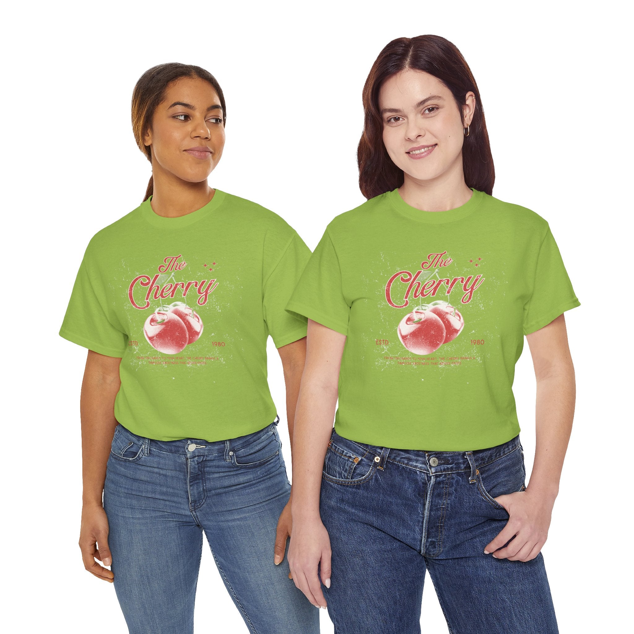 Cherry Vintage Graphic Tee — "I’m Cherry" Retro Fruit T-Shirt