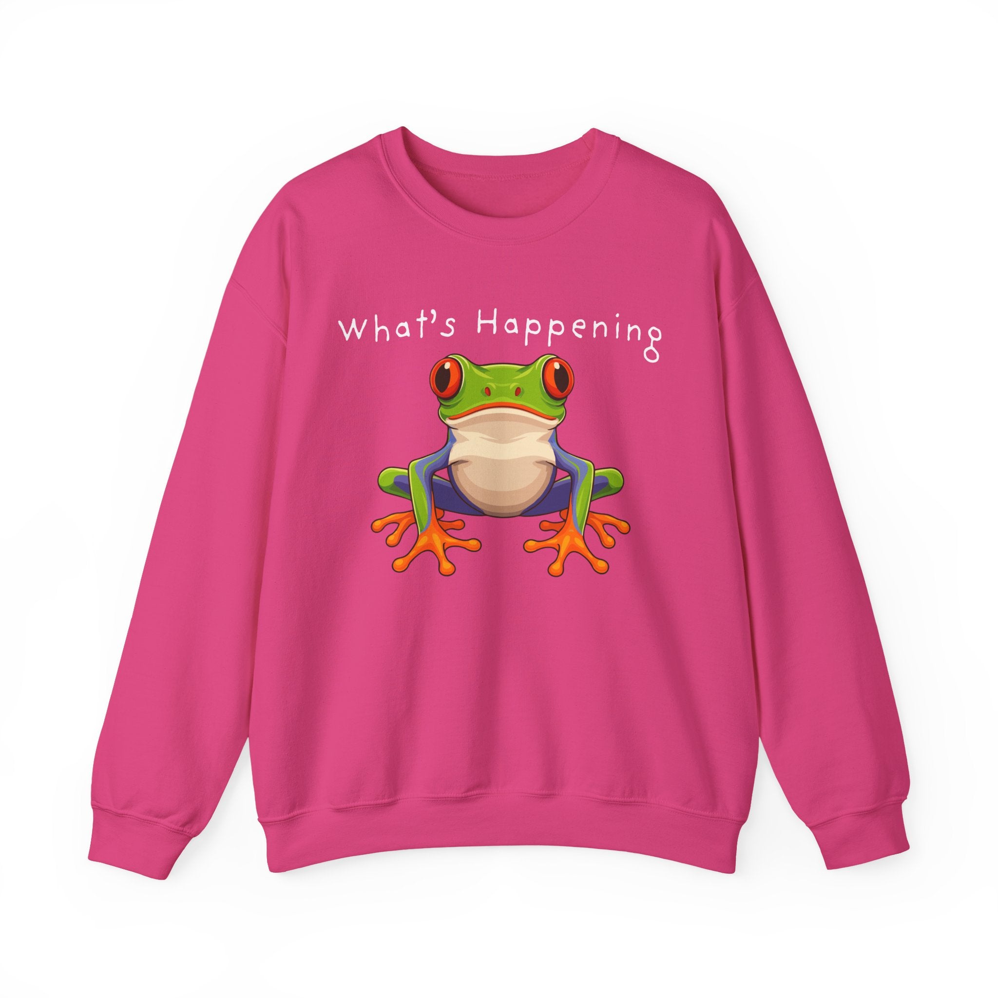 What's Happening Frog Crewneck Sweatshirt