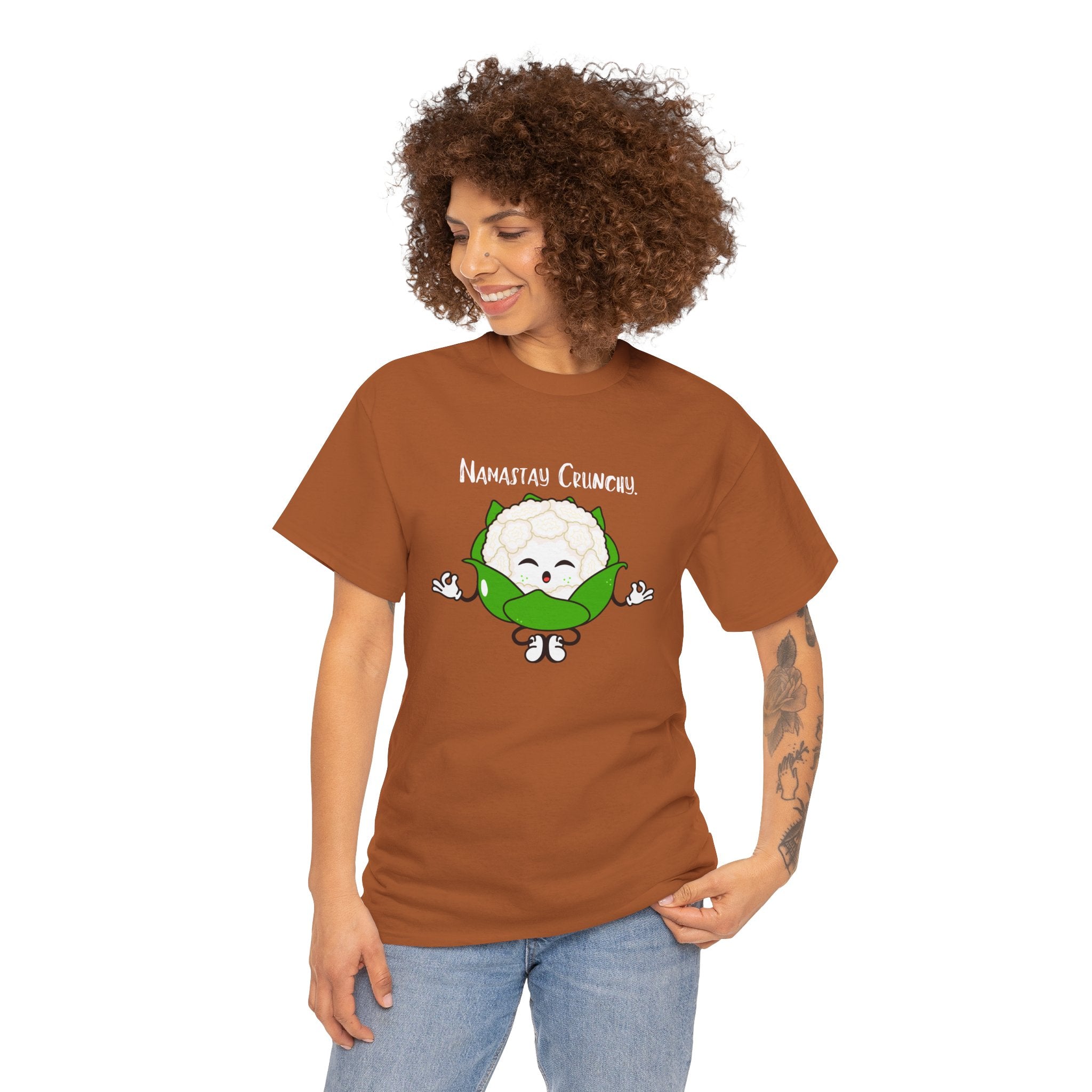 Namastay Crunchin' Cauliflower Tee