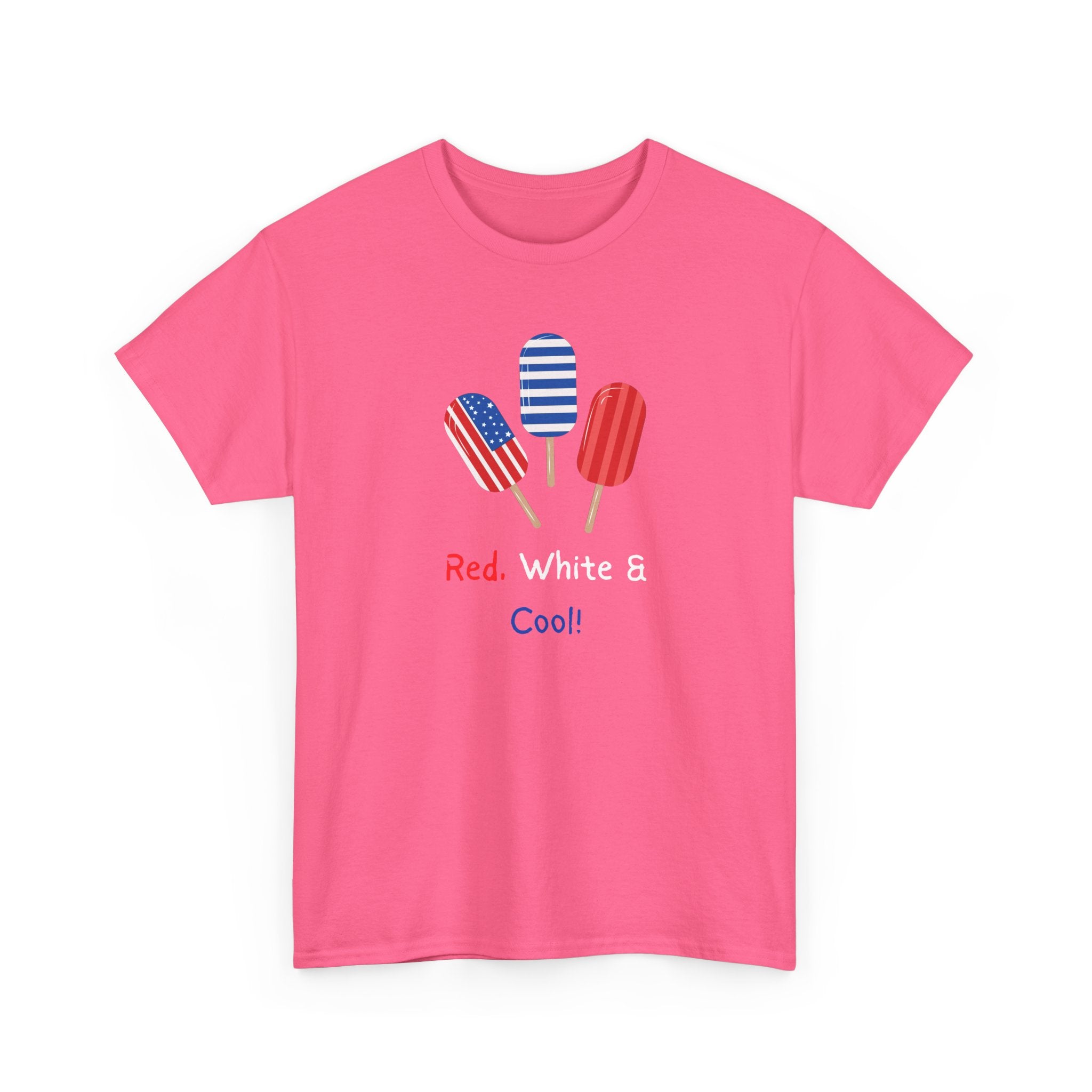 Patriotic Popsicle Tee – "Red, White & Cool" 4th of July T-Shirt