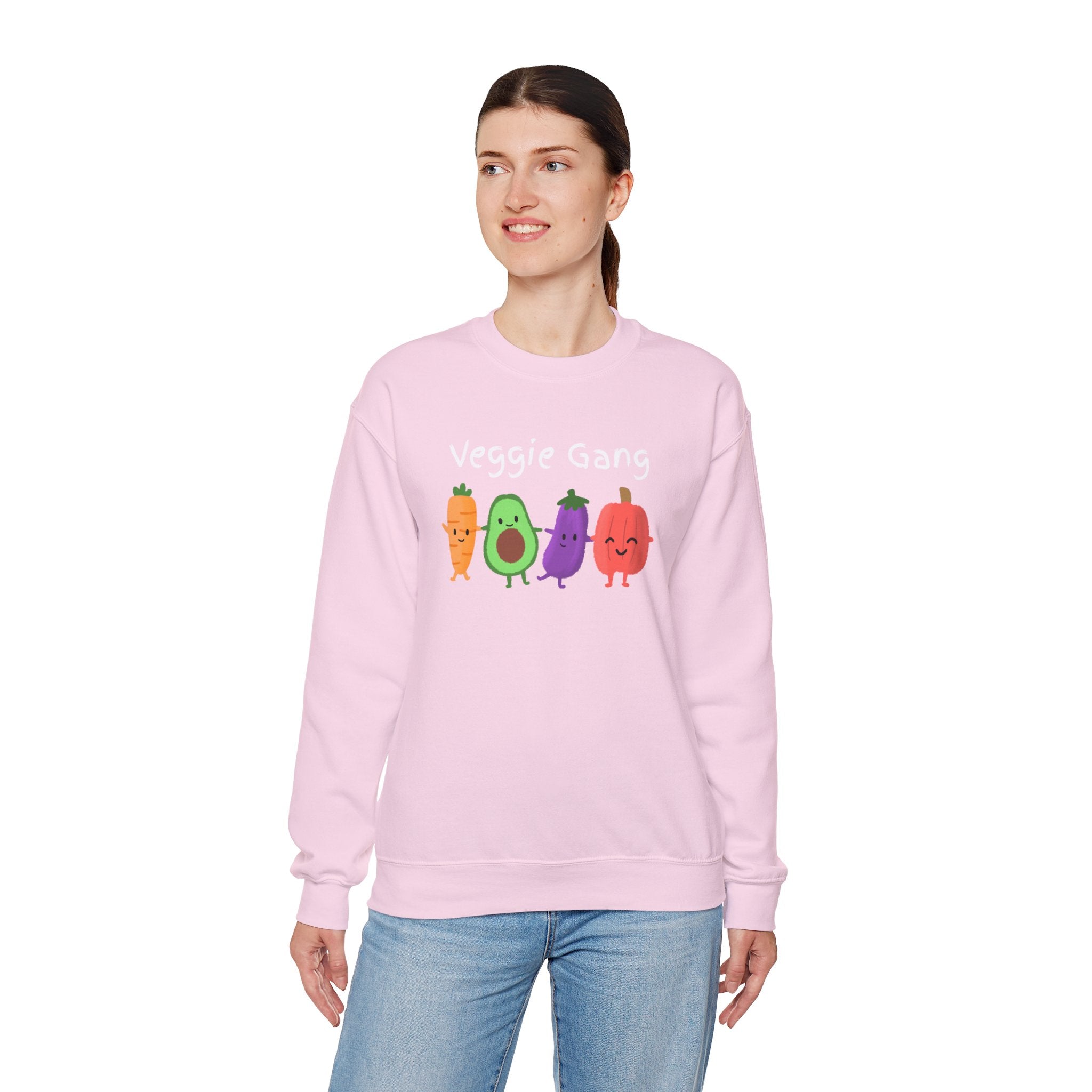 Anxiety Crewneck Sweatshirt — "Different Day Same Anxiety" Cute Cartoon Comfort Pullover