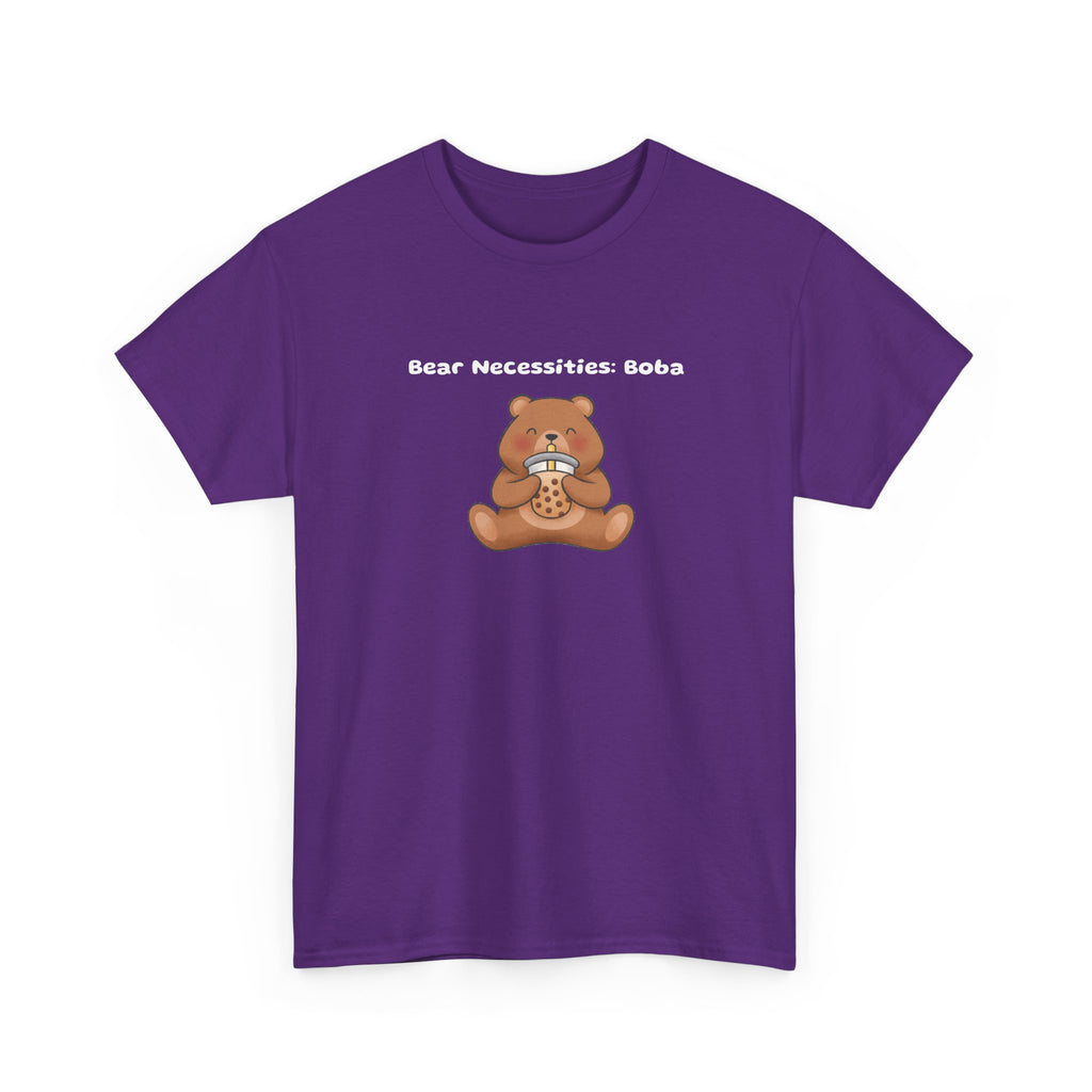 Bear Necessities: Boba Tee — Cute Bubble Tea Bear Graphic T-Shirt