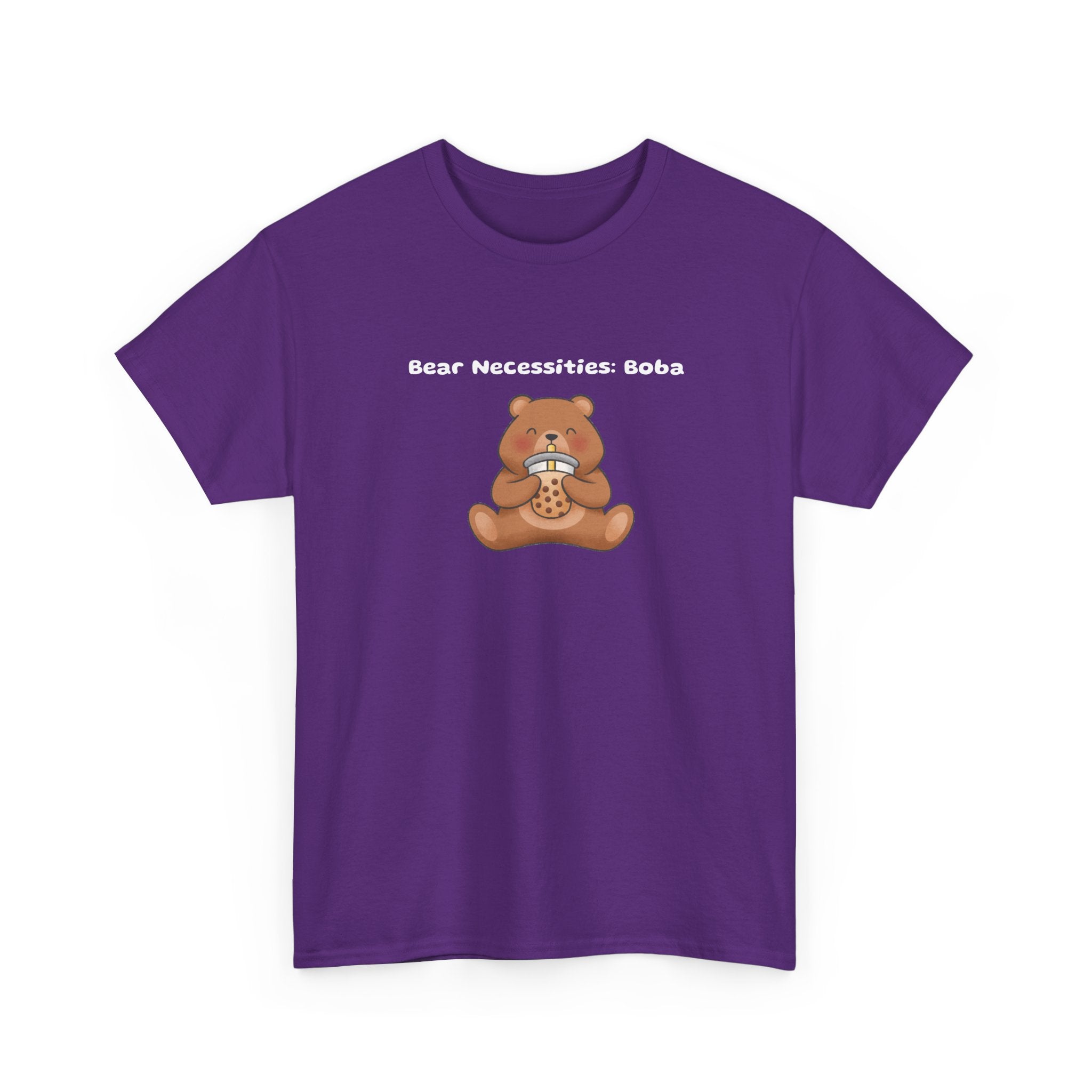 Bear Necessities: Boba Tee — Cute Bubble Tea Bear Graphic T-Shirt