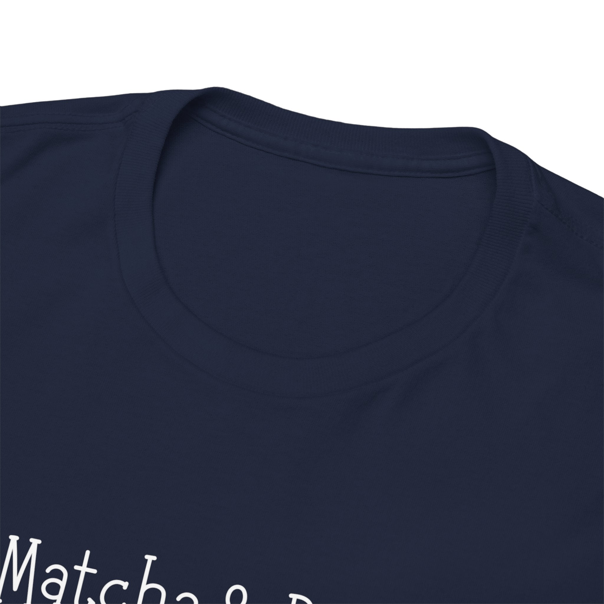 Matcha & Peace Tee — Minimalist Tea Lover Shirt