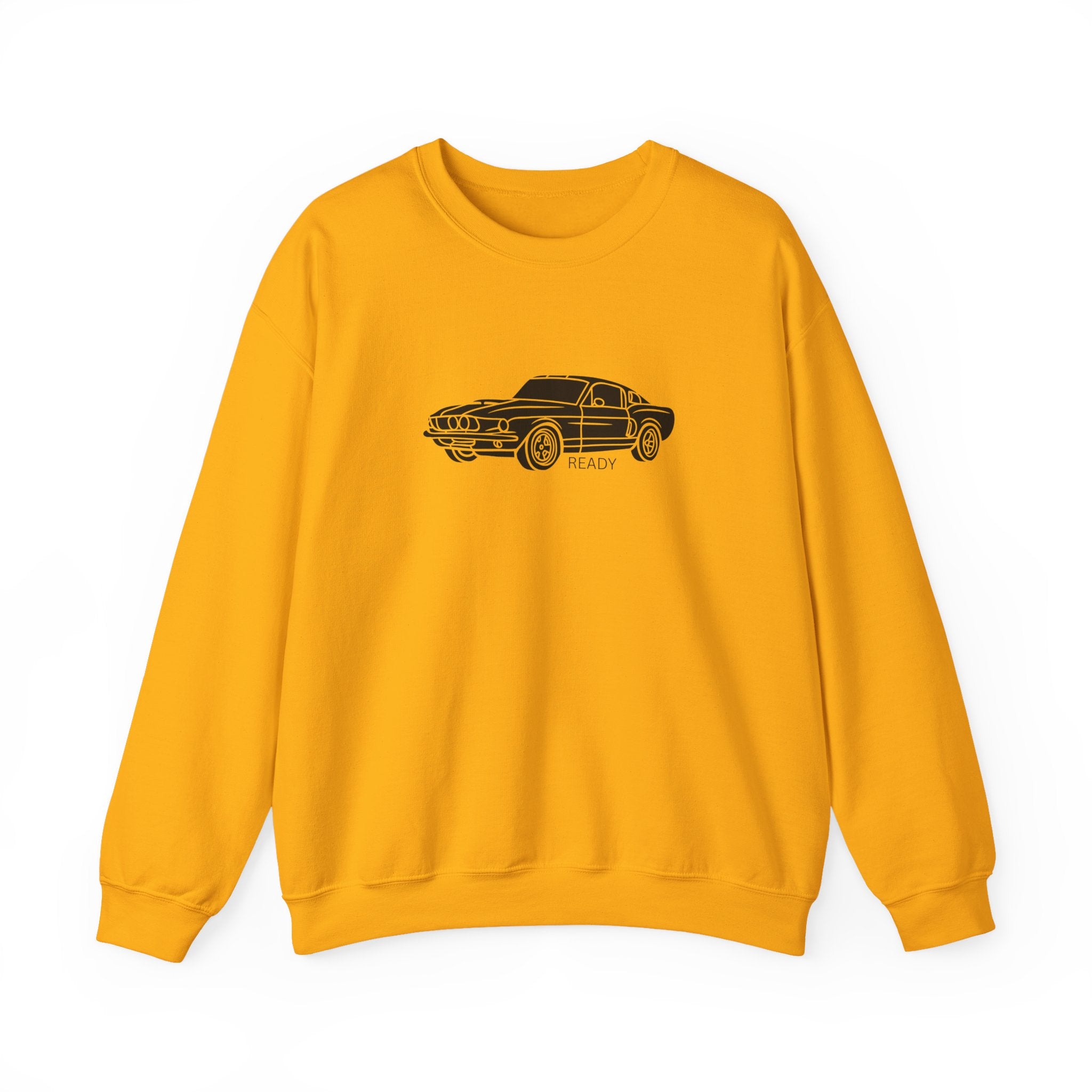 Classic Mustang Outline Crewneck Sweatshirt
