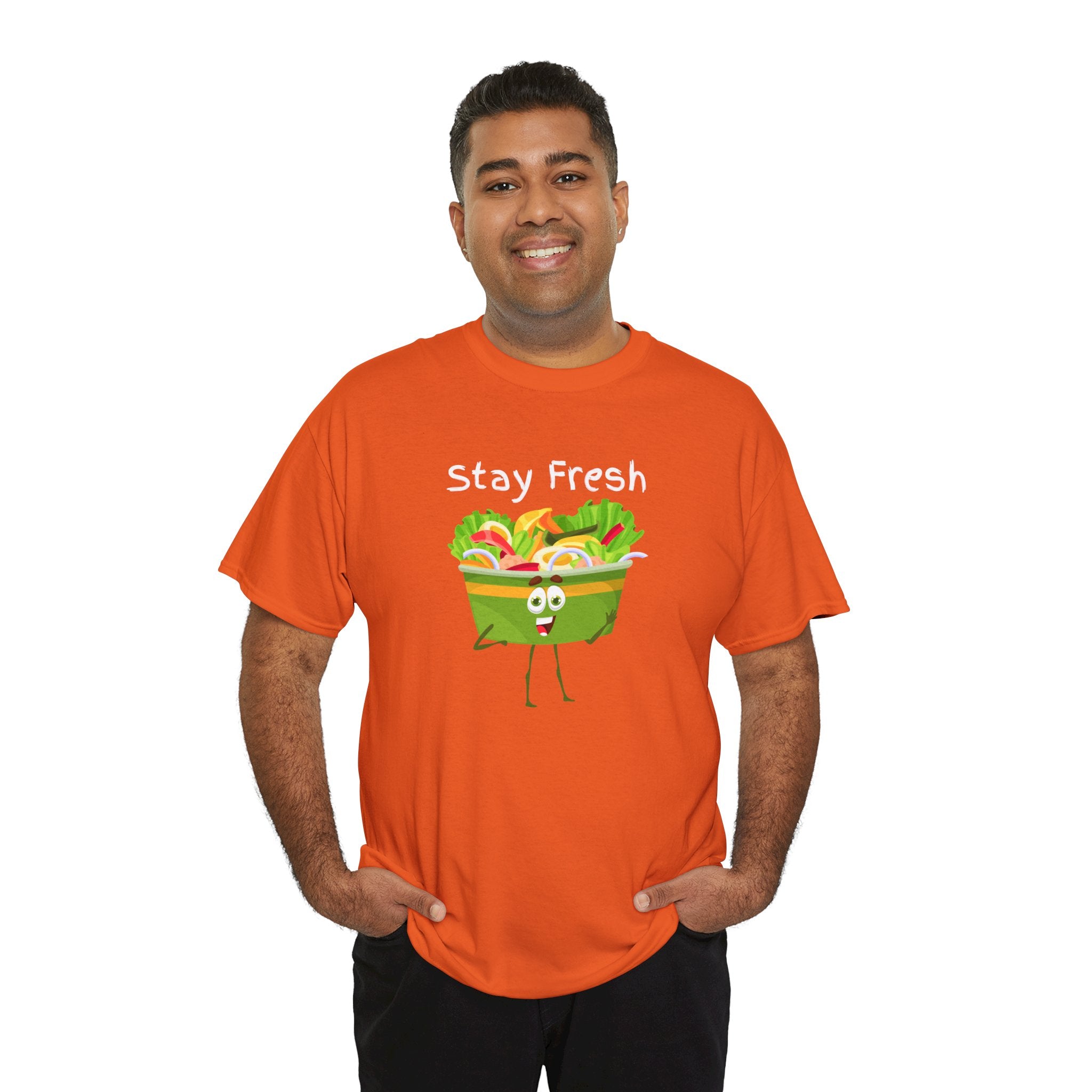 Stay Fresh Salad Tee – Cute Veggie Graphic T-Shirt