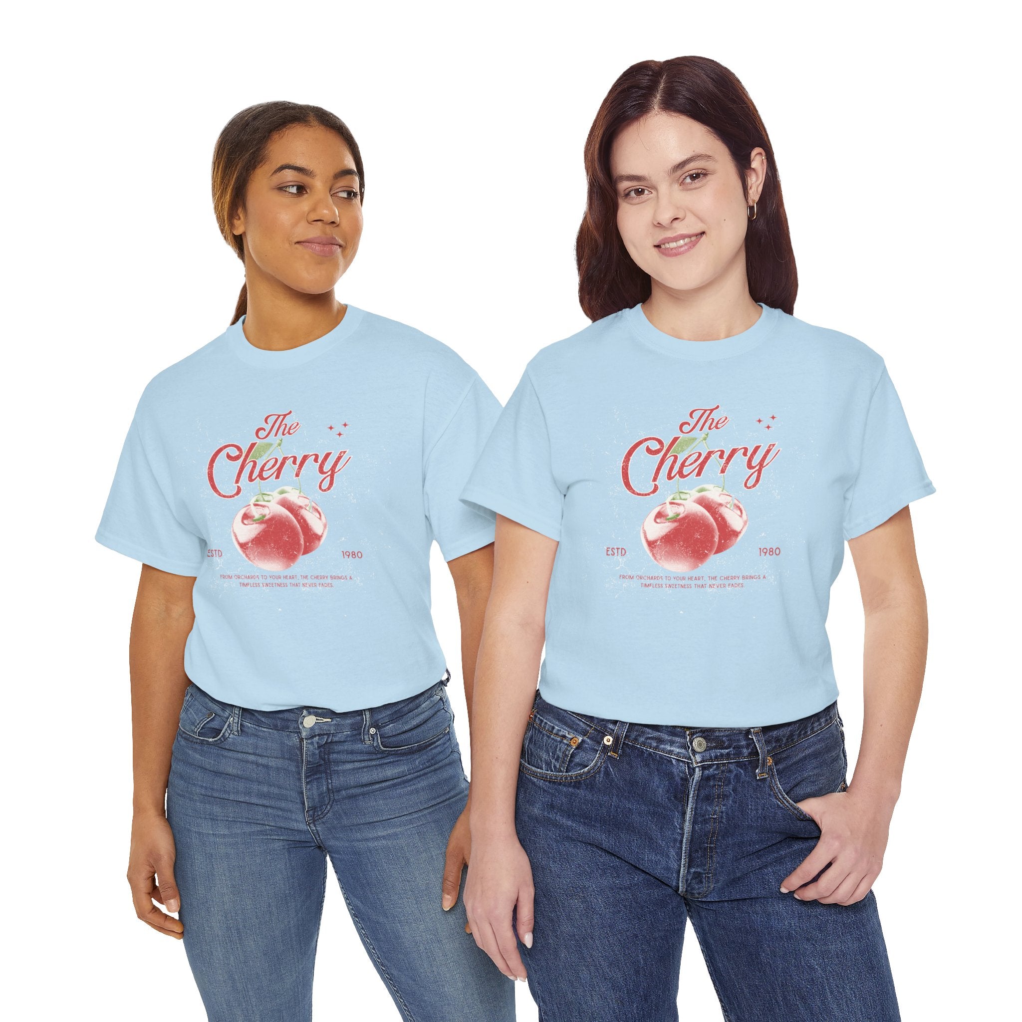 Cherry Vintage Graphic Tee — "I’m Cherry" Retro Fruit T-Shirt