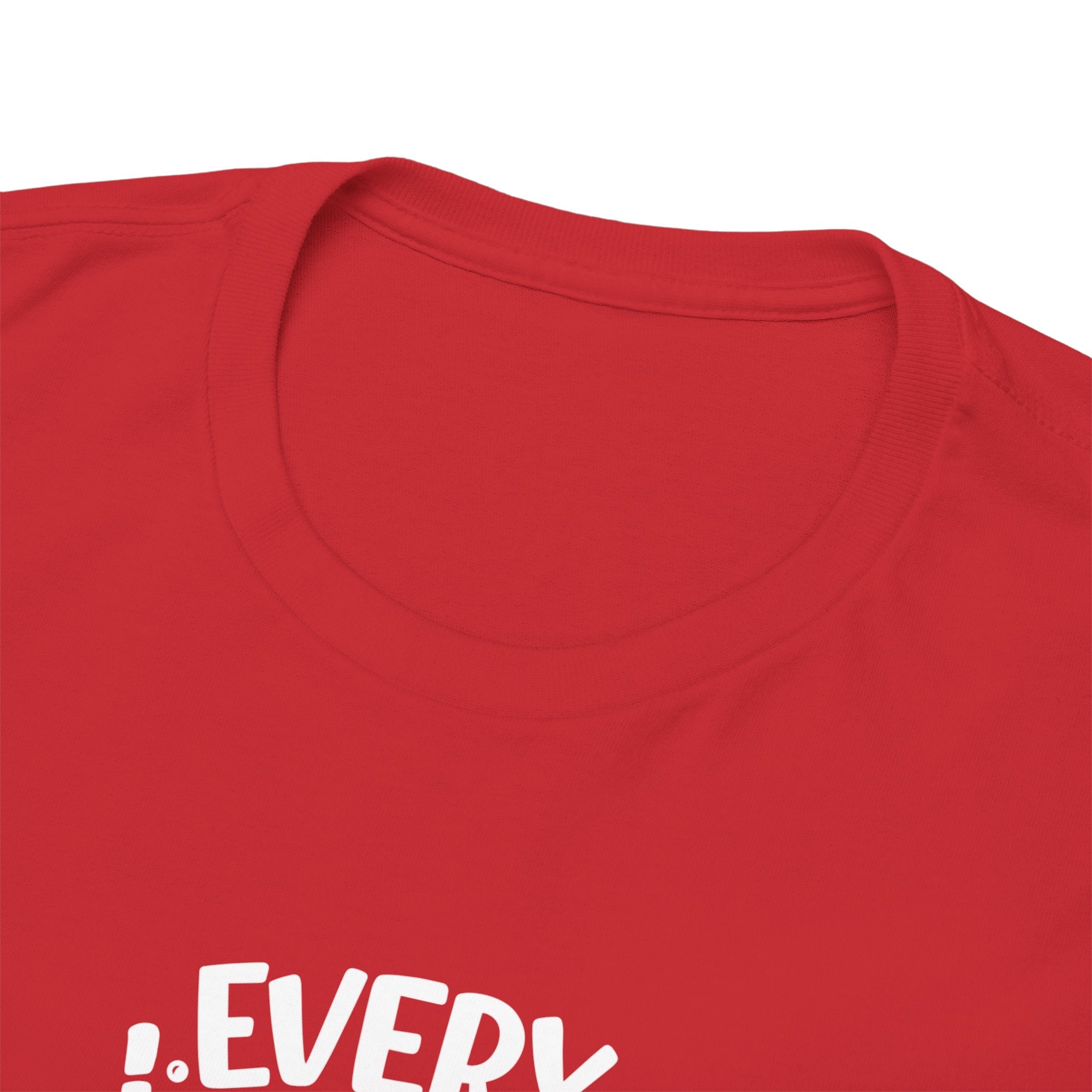 T-Shirt — "Every Journey Needs a First Step" Inspirational Quote Tee