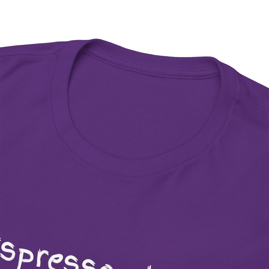 Espresso Shots T‑Shirt — Minimal Coffee Lover Tee