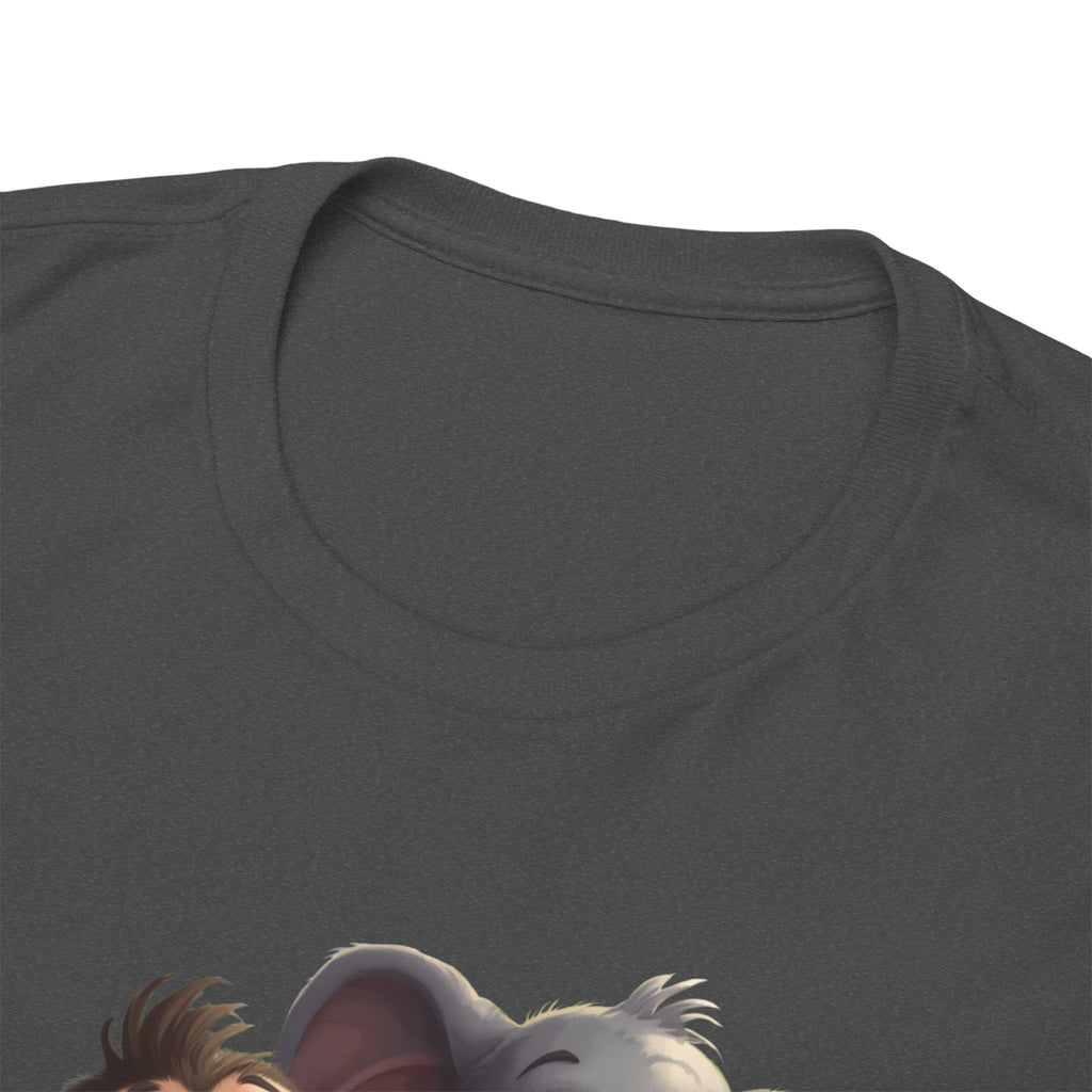 Monkey and Elephant 'Fair' Graphic Tee — Cute Animal Friendship T-Shirt