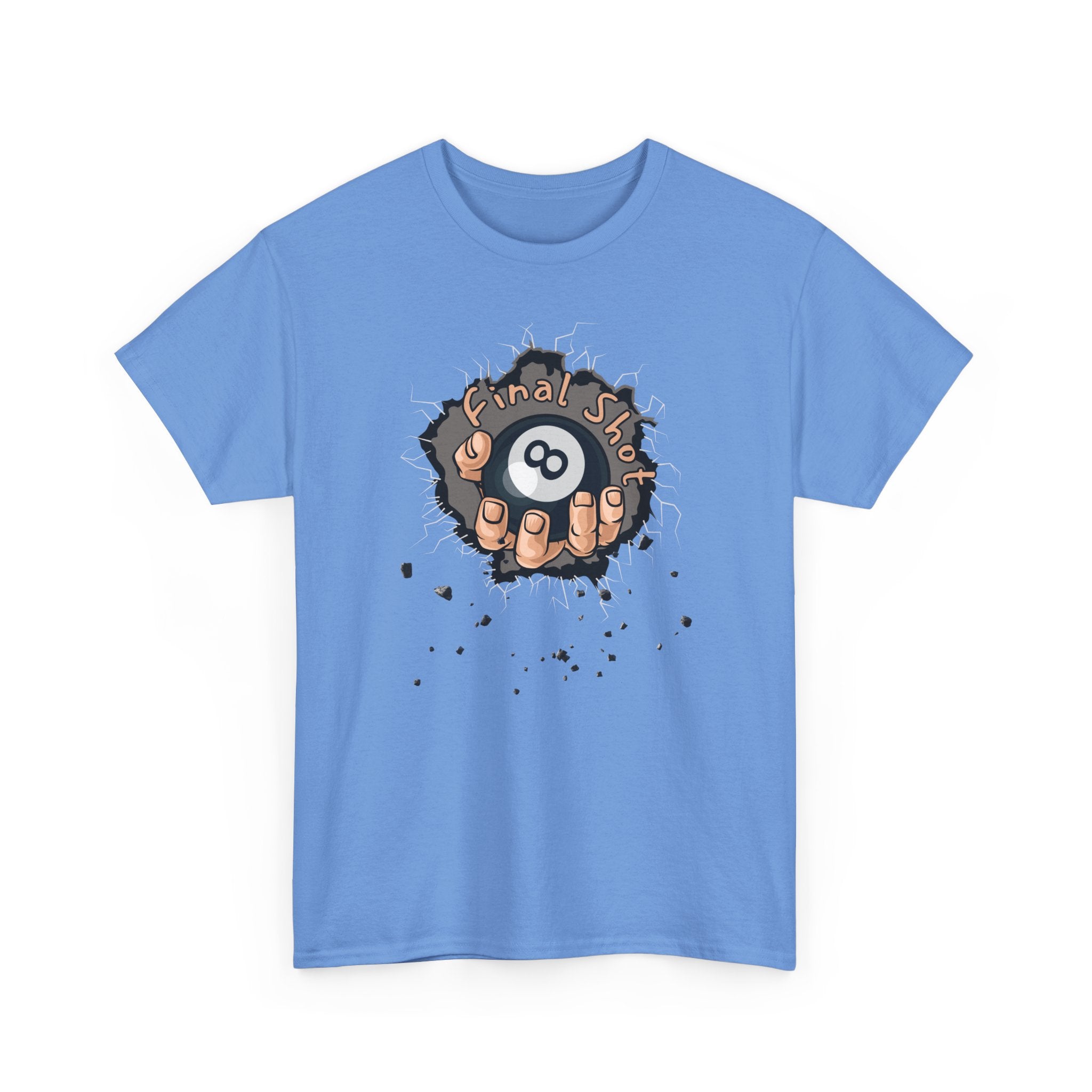 Eight Ball Pocket Tee — "Final Say" Billiards Graphic Shirt