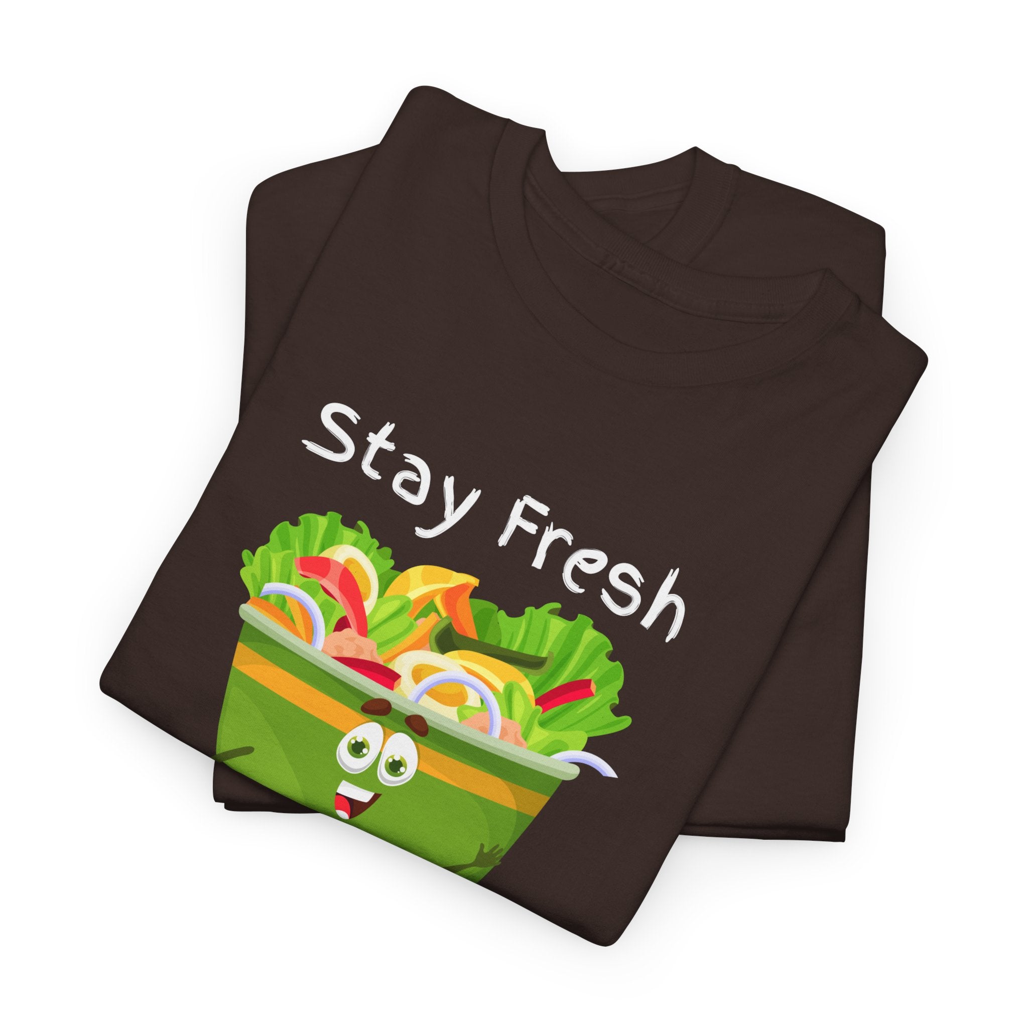 Stay Fresh Salad Tee – Cute Veggie Graphic T-Shirt