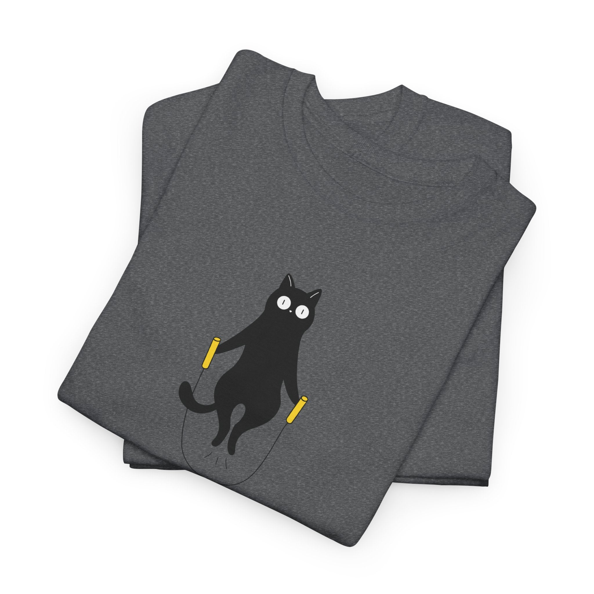 Cat Skipping These Problems Like Tee — Funny Cat Graphic T‑Shirt