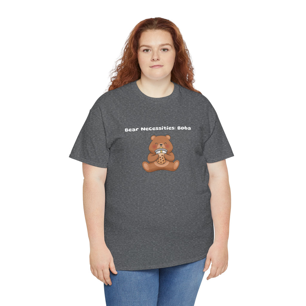 Bear Necessities: Boba Tee — Cute Bubble Tea Bear Graphic T-Shirt