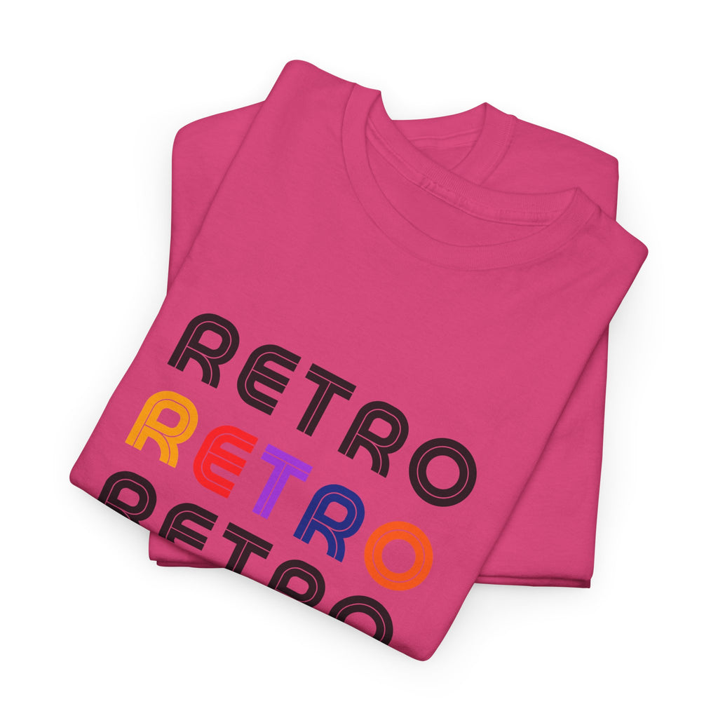 Retro Repeat Tee — Vintage 1980s-Inspired Graphic T-Shirt