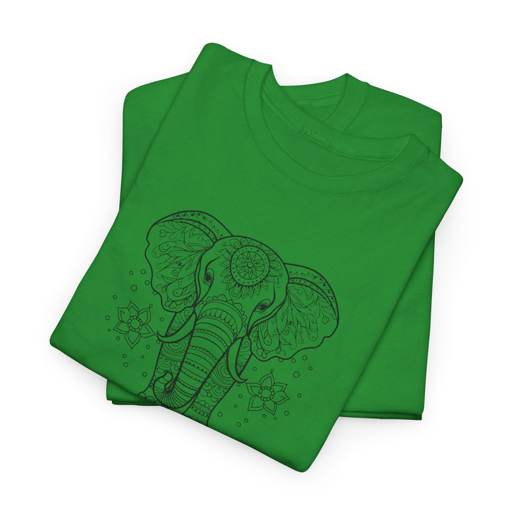 Elephant Head Tee — "Big Style. Bigger Presence" Graphic T-Shirt