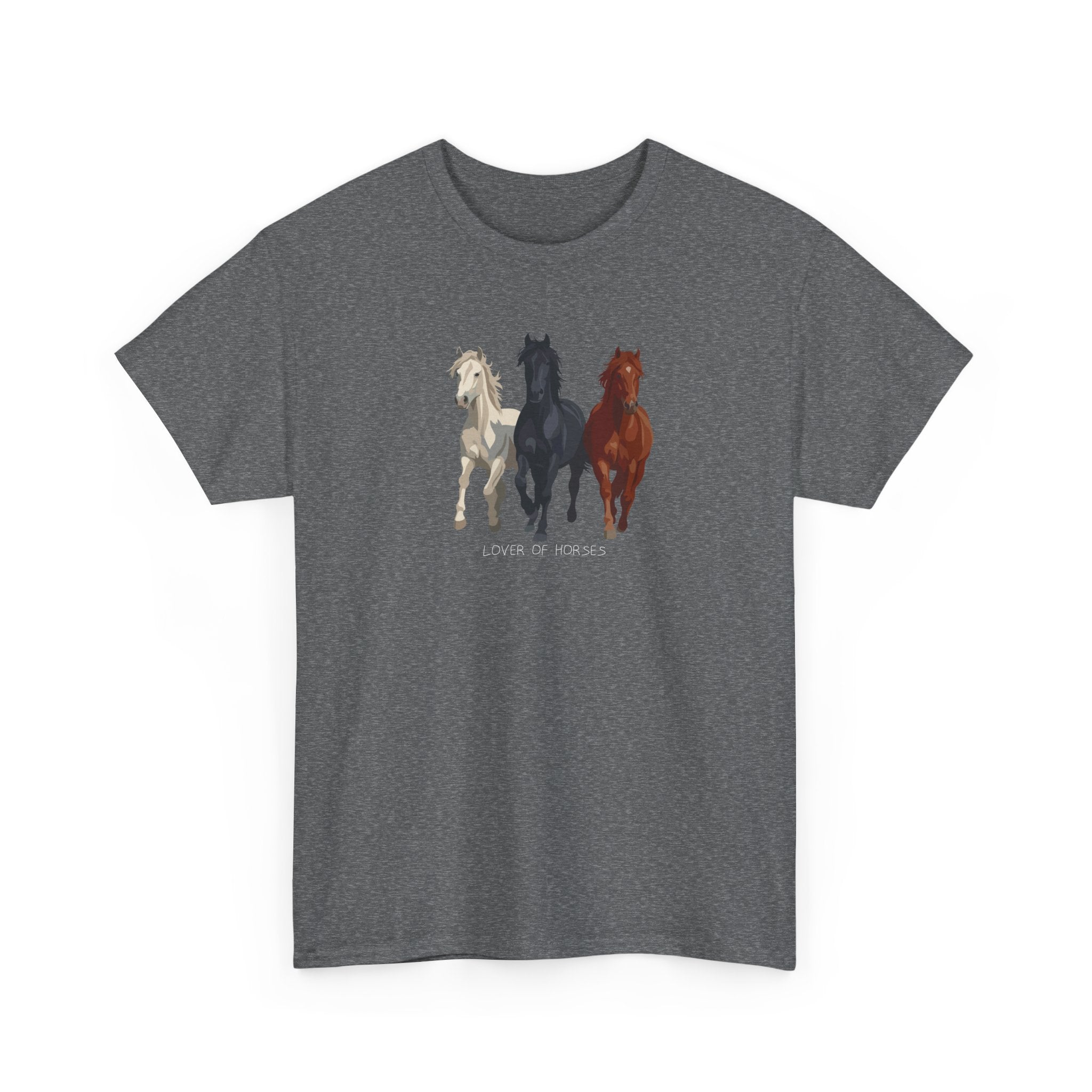 T-Shirt — Three Horses 'Love is Love' Pride Graphic Tee