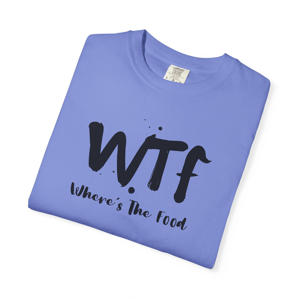 WTF "Where's The Food" Graphic T-Shirt