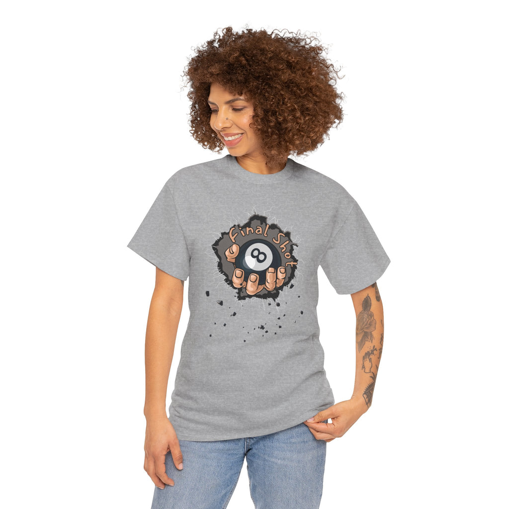 Eight Ball Pocket Tee — "Final Say" Billiards Graphic Shirt
