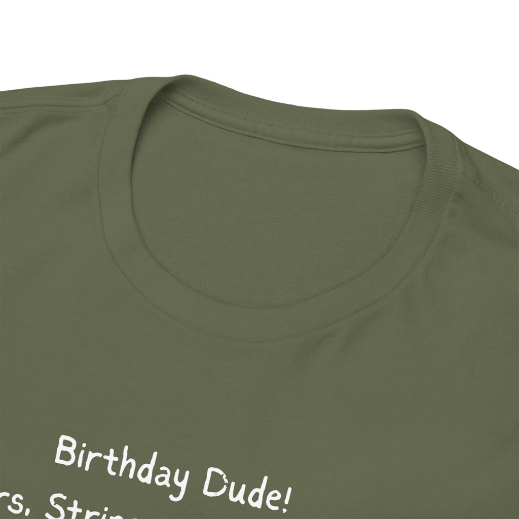 Birthday Dude! Stars, Stripes & Skate Vibes Tee