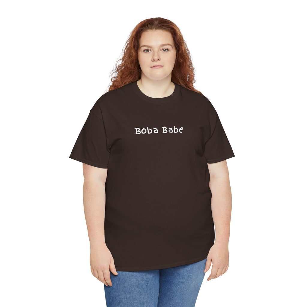Boba Babe T-Shirt — Cute Bubble Tea Graphic Tee for Boba Lovers