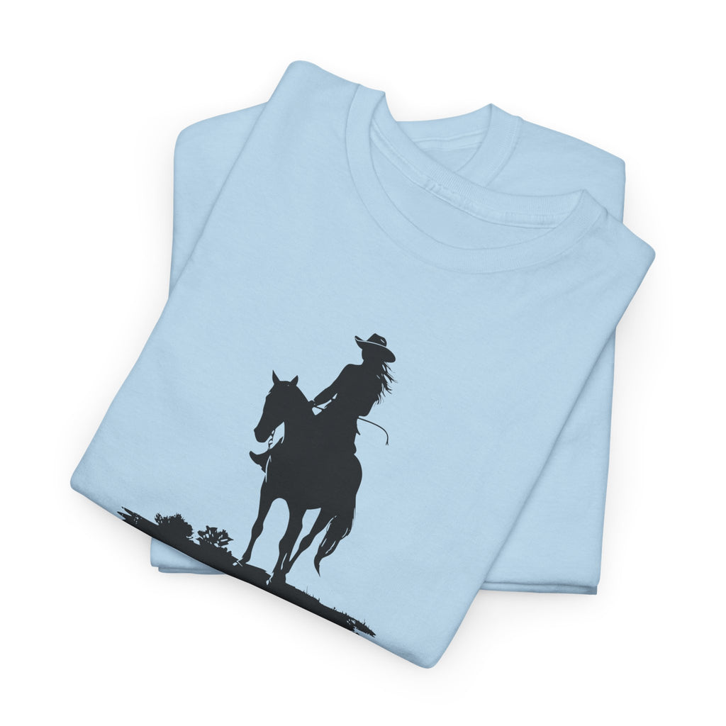 Cowboy Silhouette T‑Shirt — Lone Rider Graphic Tee