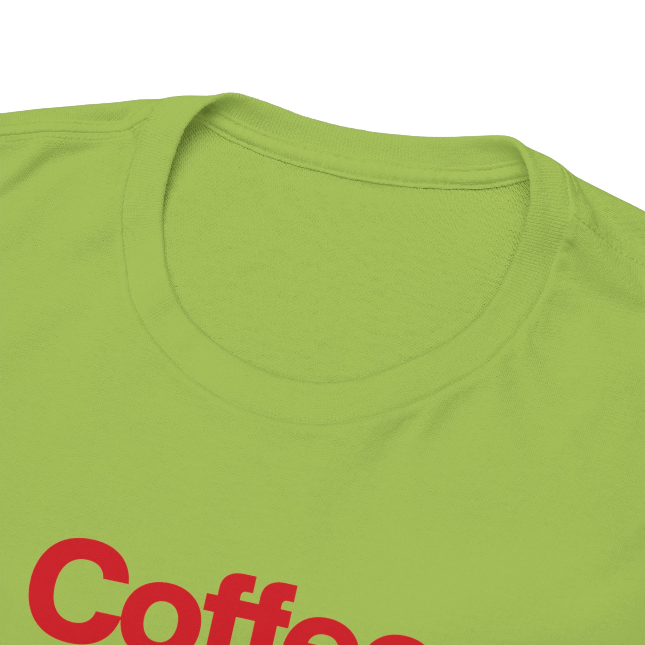 Coffee Lovers T-Shirt — Cute Red Coffee Cup Graphic Tee